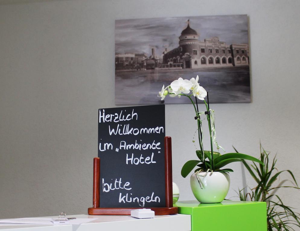 Ambiente Hotel Leipzig Dış mekan fotoğraf